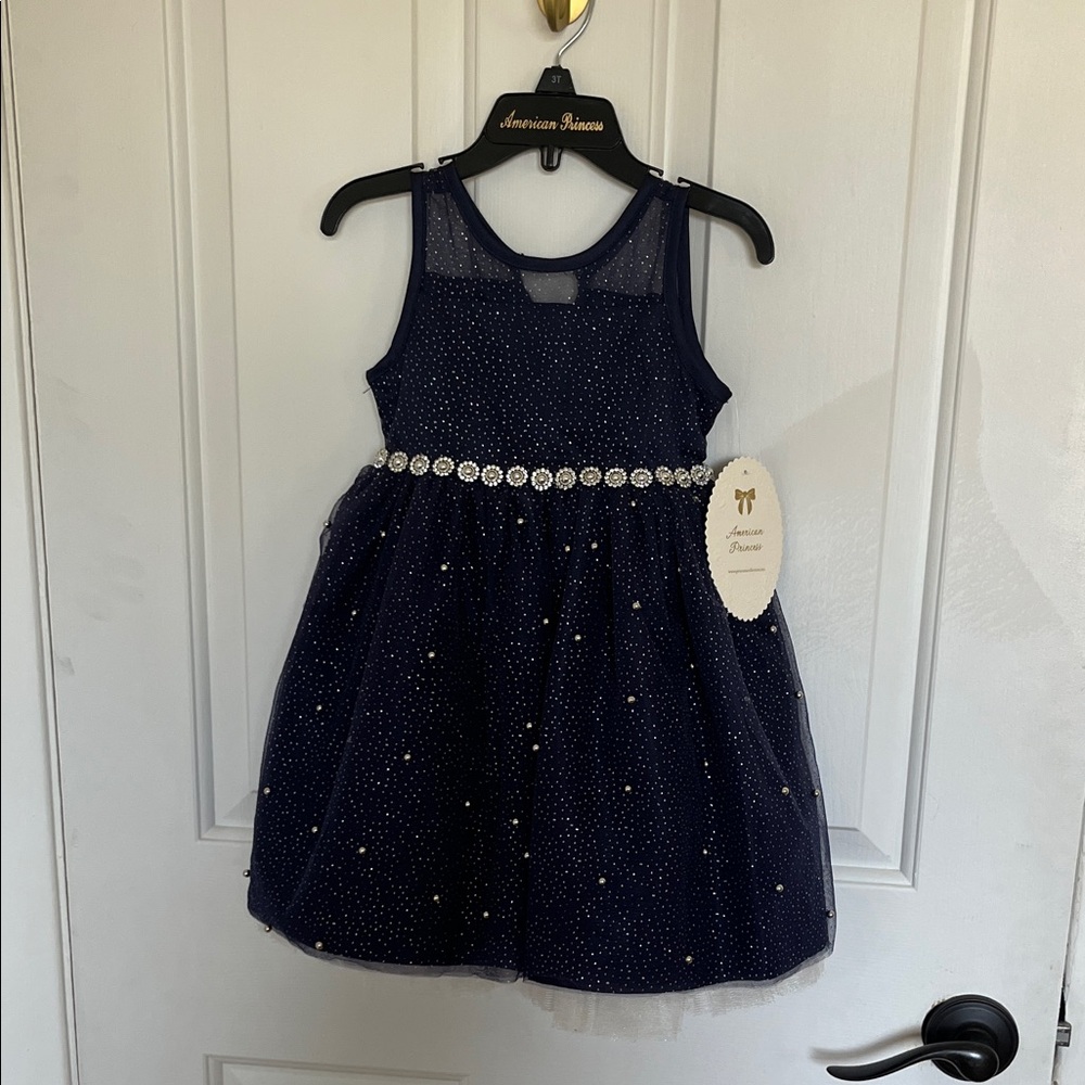 American Princess Midnight Blue Formal Dress